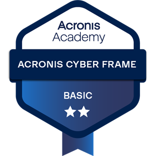 Acronis Cyber Frame Certified